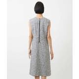 ［セットアップ対応/洗える］ノースリーブツイードワンピース | MICHEL KLEIN | 詳細画像22 