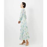 フラワープリントワンピース | MICHEL KLEIN | 詳細画像2 