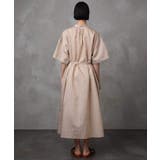 ストライプ柄ダブルポケットワンピース | MICHEL KLEIN | 詳細画像10 