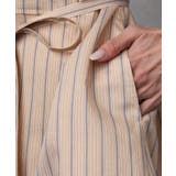 ストライプ柄ダブルポケットワンピース | MICHEL KLEIN | 詳細画像15 