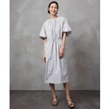 [機能性素材]スピンドルデザインワンピース | MICHEL KLEIN | 詳細画像3 