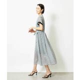 ジオメトリック柄ワンピース | MICHEL KLEIN | 詳細画像8 