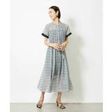 ジオメトリック柄ワンピース | MICHEL KLEIN | 詳細画像9 