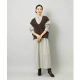 オーバーサイズストライプシャツワンピース | MICHEL KLEIN | 詳細画像4 