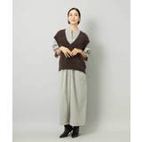 オーバーサイズストライプシャツワンピース | MICHEL KLEIN | 詳細画像5 