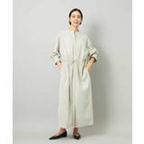 オーバーサイズストライプシャツワンピース | MICHEL KLEIN | 詳細画像8 