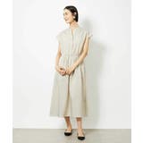 ストライプギャザーワンピース | MICHEL KLEIN | 詳細画像2 