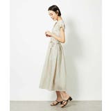 ストライプギャザーワンピース | MICHEL KLEIN | 詳細画像5 