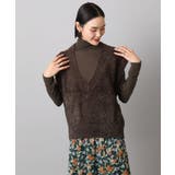 フェザータッチVネックベスト | MICHEL KLEIN | 詳細画像34 