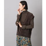 フェザータッチVネックベスト | MICHEL KLEIN | 詳細画像35 