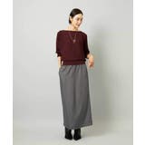 ［定番人気］ホールガーメント(R)ドルマンスリーブニット（7分袖） | MICHEL KLEIN | 詳細画像10 