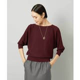 ［定番人気］ホールガーメント(R)ドルマンスリーブニット（7分袖） | MICHEL KLEIN | 詳細画像8 