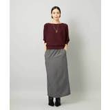 ［定番人気］ホールガーメント(R)ドルマンスリーブニット（7分袖） | MICHEL KLEIN | 詳細画像9 