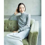 シアーケーブルハイネックニット | MICHEL KLEIN | 詳細画像1 