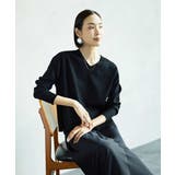 ブラック | Vネックニット | MICHEL KLEIN