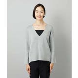 深Vネックニットプルオーバー | MICHEL KLEIN | 詳細画像20 