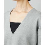 深Vネックニットプルオーバー | MICHEL KLEIN | 詳細画像23 