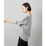 深Vネックニットプルオーバー | MICHEL KLEIN | 詳細画像6 