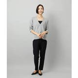 深Vネックニットプルオーバー | MICHEL KLEIN | 詳細画像8 