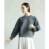 スウェットライクニットプルオーバー | MICHEL KLEIN | 詳細画像14 