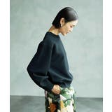スウェットライクニットプルオーバー | MICHEL KLEIN | 詳細画像2 