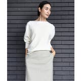 [定番人気]ホールガーメント(R)ドルマンスリーブニット | MICHEL KLEIN | 詳細画像19 