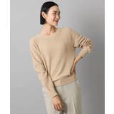 ベージュ | ホールガーメント（R）クルーネックニット | MICHEL KLEIN