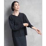 [セットアップ対応]Vネックニット | MICHEL KLEIN | 詳細画像18 
