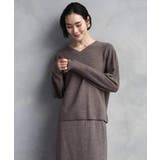 [セットアップ対応]Vネックニット | MICHEL KLEIN | 詳細画像2 