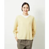 [セットアップ対応]Vネックニット | MICHEL KLEIN | 詳細画像51 