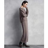 [セットアップ対応]Vネックニット | MICHEL KLEIN | 詳細画像6 