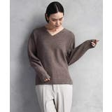 [セットアップ対応]Vネックニット | MICHEL KLEIN | 詳細画像7 