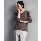 [セットアップ対応]Vネックニット | MICHEL KLEIN | 詳細画像9 