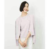 [アンサンブル対応]コンパクトニットプルオーバー | MICHEL KLEIN | 詳細画像24 