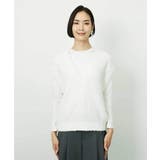 ツィードライクVネックベスト | MICHEL KLEIN | 詳細画像18 