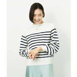 アイボリー | ホールガーメント(R)ボトルネックニット | MICHEL KLEIN