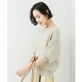[WEB限定カラー]ホールガーメント(R)ドルマンスリーブニット(7分袖) | MICHEL KLEIN | 詳細画像3 