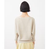 [WEB限定カラー]ホールガーメント(R)ドルマンスリーブニット(7分袖) | MICHEL KLEIN | 詳細画像37 