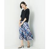 [WEB限定カラー]ホールガーメント(R)Vネックボリュームスリーブニット | MICHEL KLEIN | 詳細画像20 