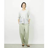 裾切替フレアニットプルオーバー | MICHEL KLEIN | 詳細画像8 