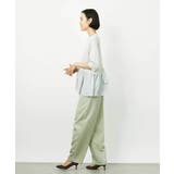 裾切替フレアニットプルオーバー | MICHEL KLEIN | 詳細画像9 