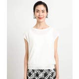 [アンサンブル対応]スパンコールフレンチスリーブニット | MICHEL KLEIN | 詳細画像18 