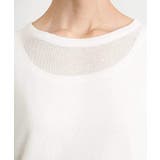 [アンサンブル対応]スパンコールフレンチスリーブニット | MICHEL KLEIN | 詳細画像21 