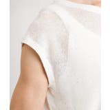 [アンサンブル対応]スパンコールフレンチスリーブニット | MICHEL KLEIN | 詳細画像22 