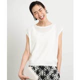 [アンサンブル対応]スパンコールフレンチスリーブニット | MICHEL KLEIN | 詳細画像3 