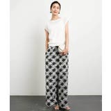 [アンサンブル対応]スパンコールフレンチスリーブニット | MICHEL KLEIN | 詳細画像4 