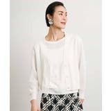 [アンサンブル対応]スパンコールフレンチスリーブニット | MICHEL KLEIN | 詳細画像9 