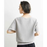 [定番人気]ホールガーメント(R)ボートネックニット（WEB限定カラー） | MICHEL KLEIN | 詳細画像3 