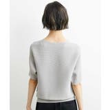 [定番人気]ホールガーメント(R)ボートネックニット（WEB限定カラー） | MICHEL KLEIN | 詳細画像34 