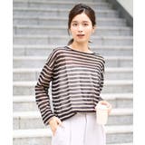 シアーボーダーニット(WEB限定カラー) | MICHEL KLEIN | 詳細画像25 